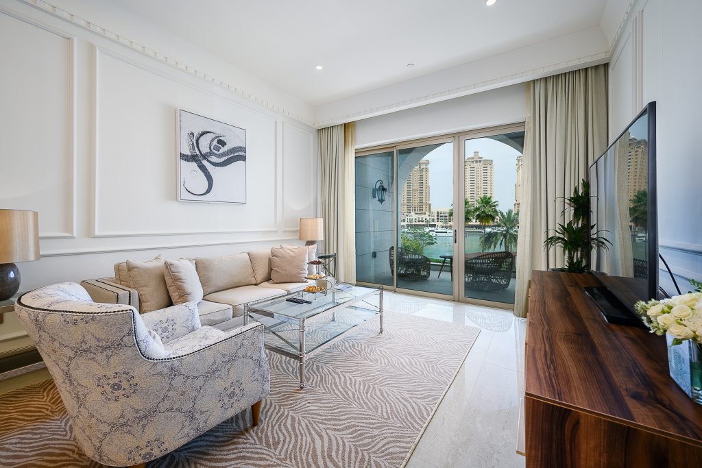 Luxury 1-Bedroom Residence Now Offered for Rent | The St. Regis Marsa Arabia Island, The Pearl – Qatar