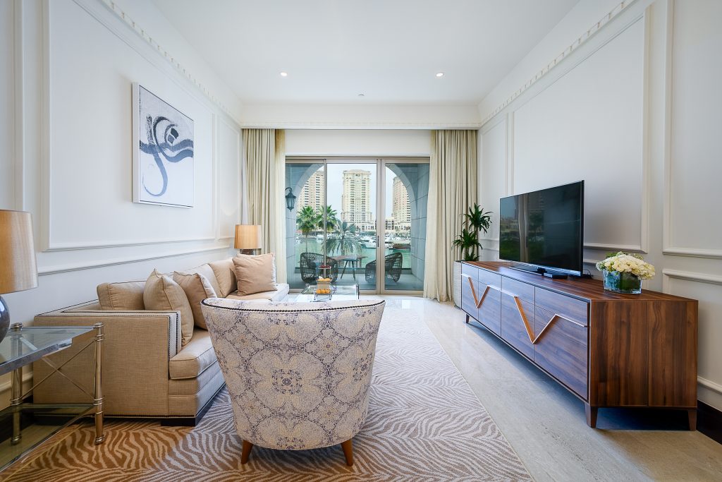 Luxury 1-Bedroom Residence Now Offered for Rent | The St. Regis Marsa Arabia Island, The Pearl – Qatar