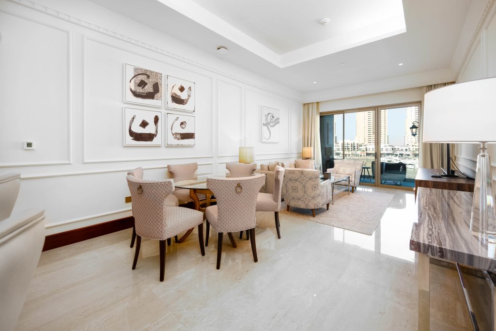 Elegant 3-Bedroom Residence at The St. Regis Residences with Marina Views