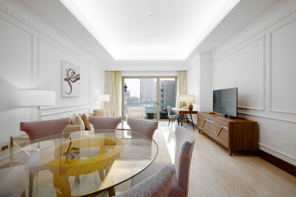 Elegant Fully Furnished Two-Bedroom Residence at The St. Regis Marsa Arabia Island, The Pearl – Qatar