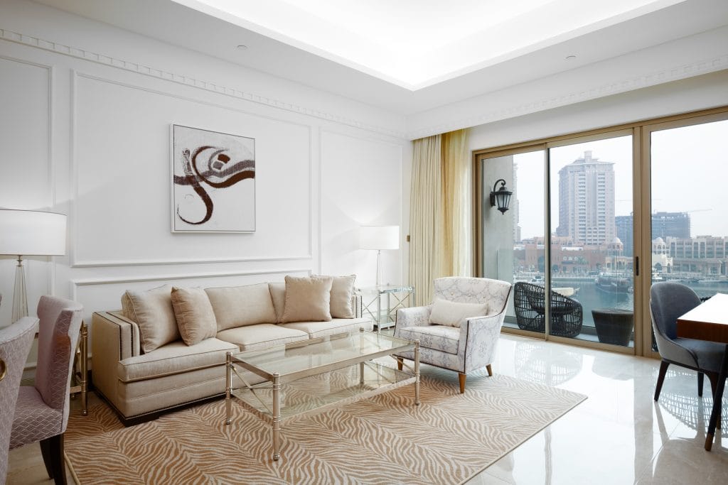 Elegant Fully Furnished Two-Bedroom Residence at The St. Regis Marsa Arabia Island, The Pearl – Qatar