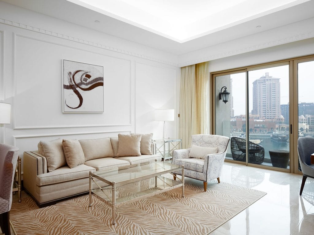 Elegant Fully Furnished Two-Bedroom Residence at The St. Regis Marsa Arabia Island, The Pearl – Qatar