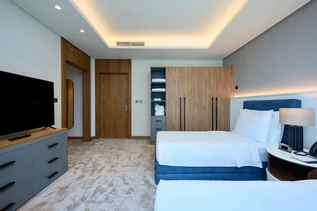 High-Floor 2-Bedroom Apartment with Water & City Views in West Bay
