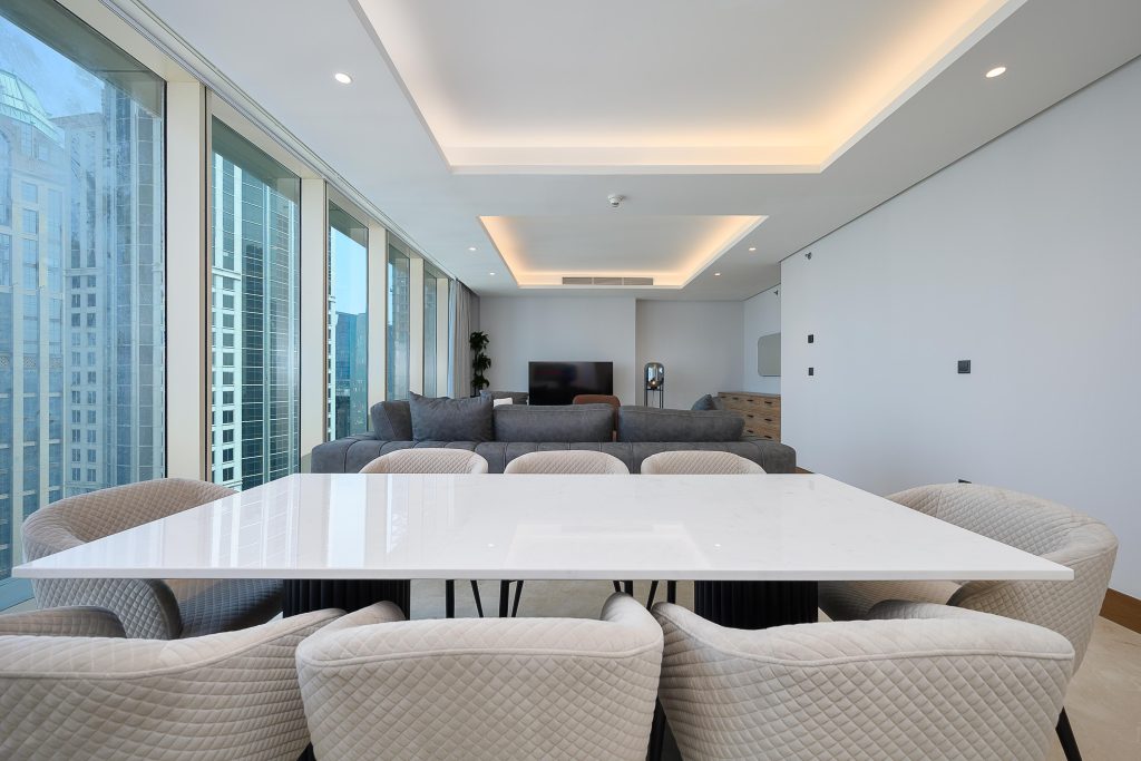 Elegant 4-Bedroom Apartment with Panoramic Views | Kempinski Residences and Suites