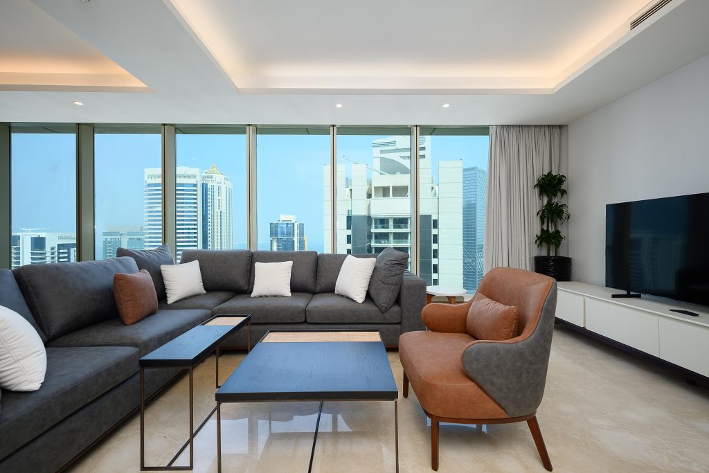 Elegant 4-Bedroom Apartment with Panoramic Views | Kempinski Residences and Suites