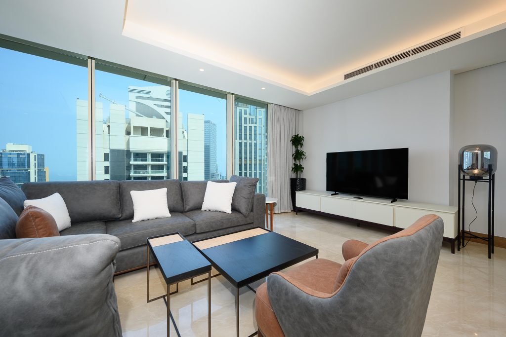 Elegant 4-Bedroom Apartment with Panoramic Views | Kempinski Residences and Suites